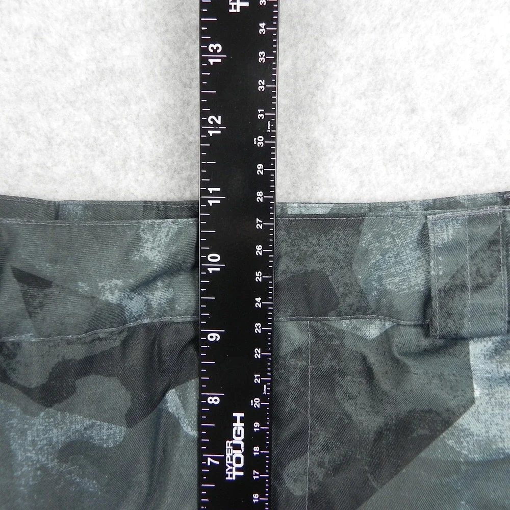 Columbia‎ Snow Pants Boys Youth XL Omni-Heat Cargo Ski Snowboard Sled Gray Camo
